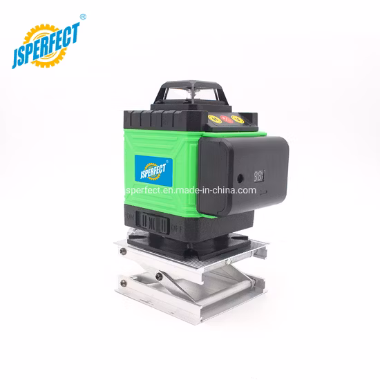 Kit Ou autonivelante de nivel láser de 16 líneas 360 4D verde