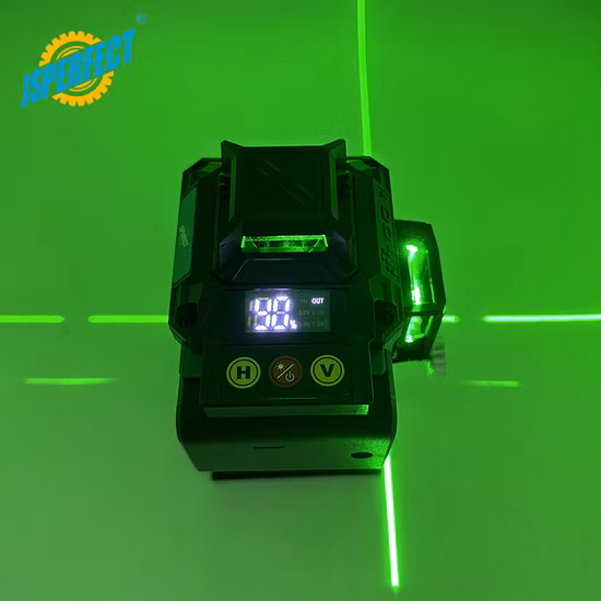 Proveedores de niveles láser giratorios automáticos portátiles 4D de 16 líneas